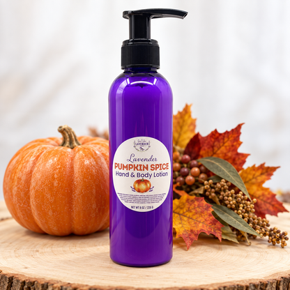 Lavender Pumpkin Spice Hand & Body Lotion