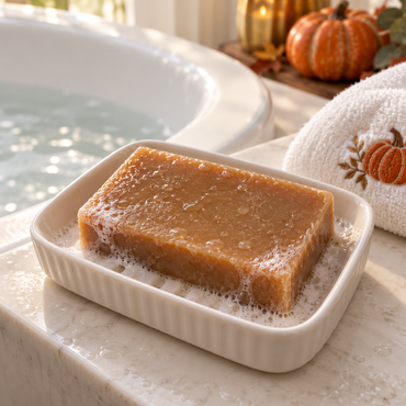 Lavender Pumpkin Spice Bar Soap