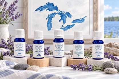 Lavender Lake Erie Essential Oil - Lavender & Spearmint - 10ml - Great Lakes Lavender Farm