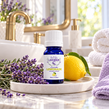 Lavender Lemonade Essential Oil - Lavender & Lemon - 10ml - Seasonal - Limited Time Only - Great Lakes Lavender Farm