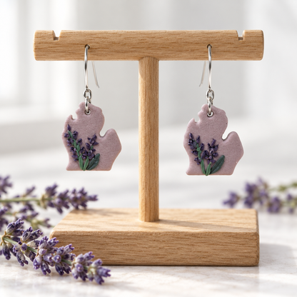 Lavender Earrings