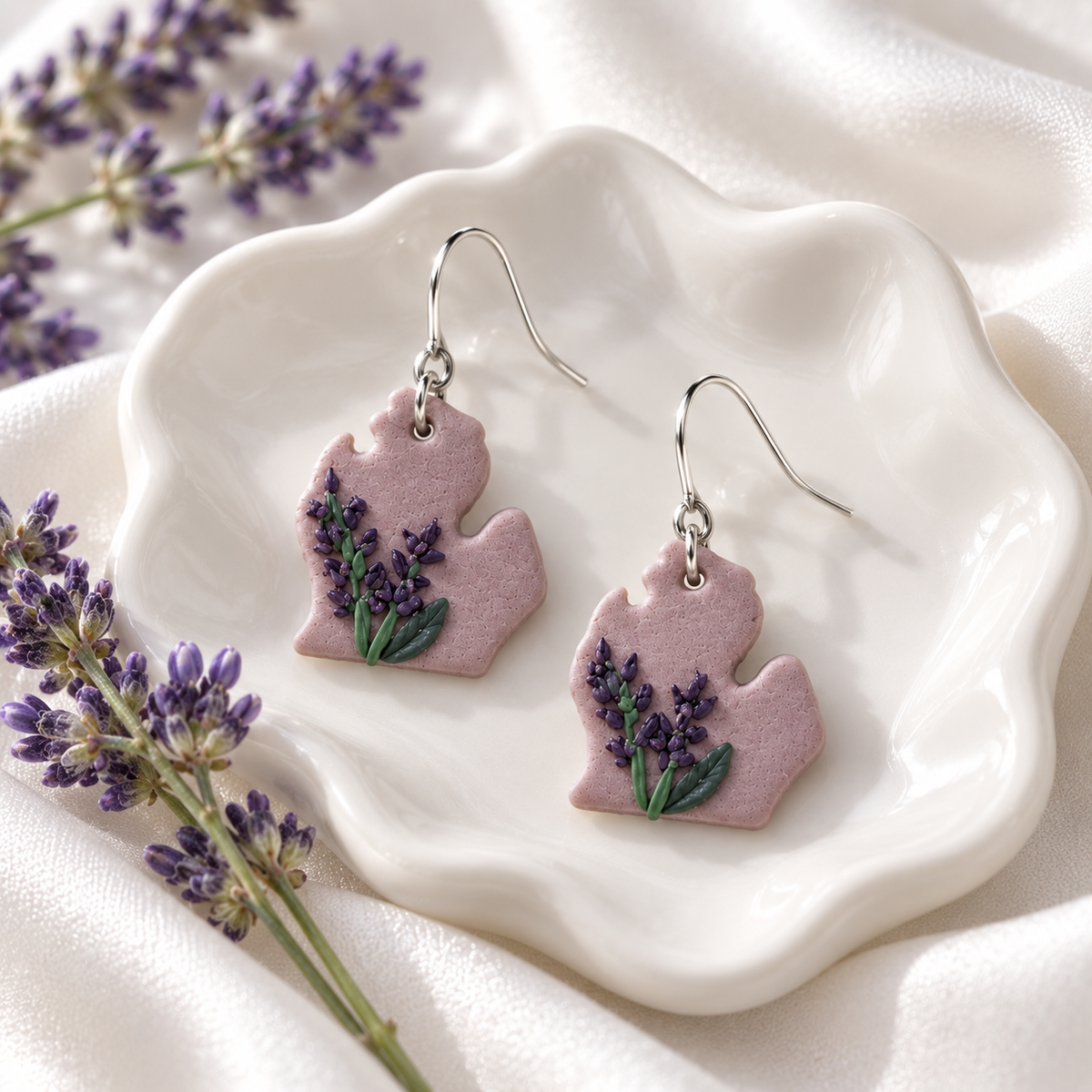 Lavender Earrings