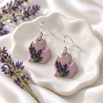 Lavender Earrings