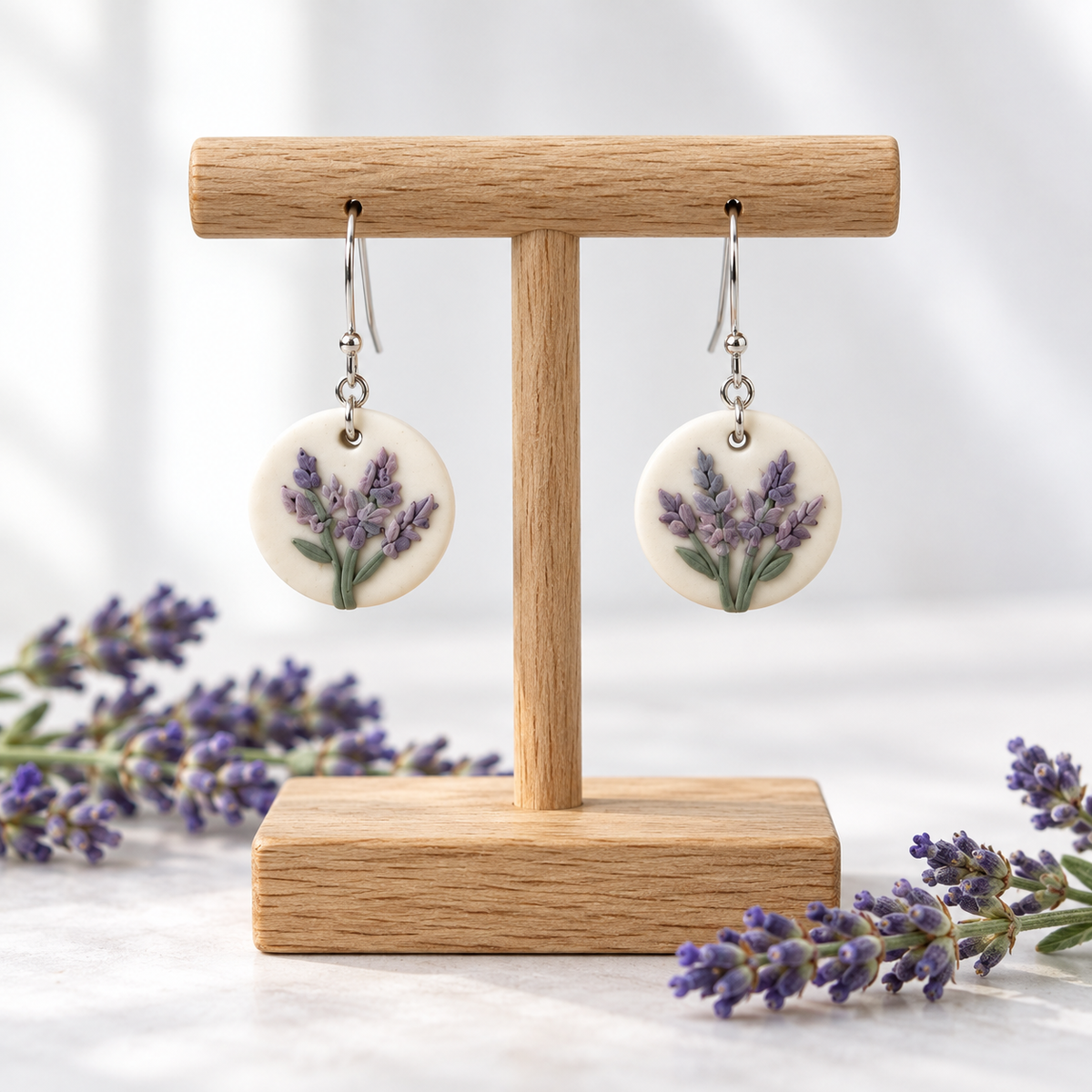 Lavender Earrings