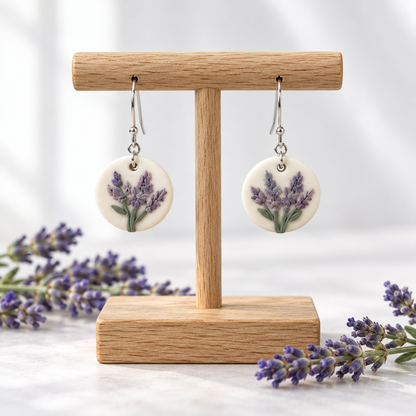Lavender Earrings