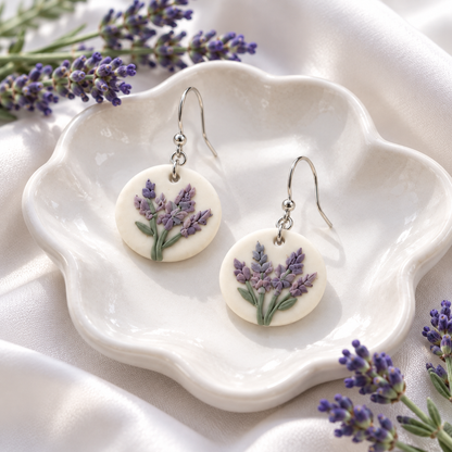 Lavender Earrings