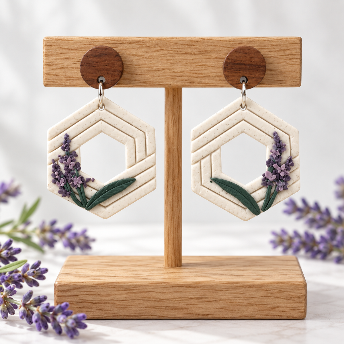 Lavender Earrings