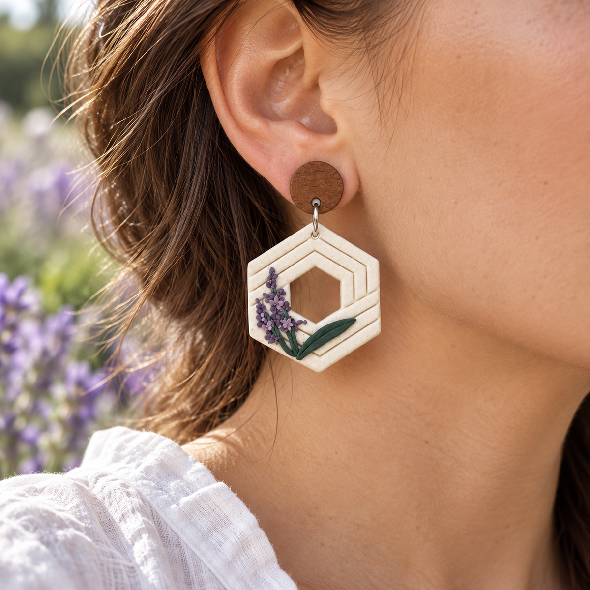 Lavender Earrings