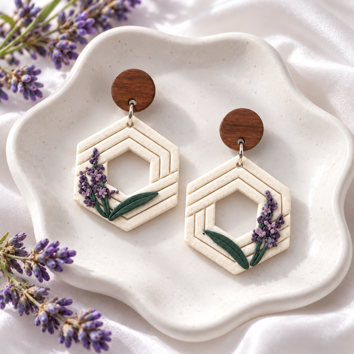Lavender Earrings