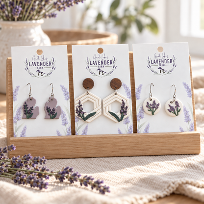 Lavender Earrings