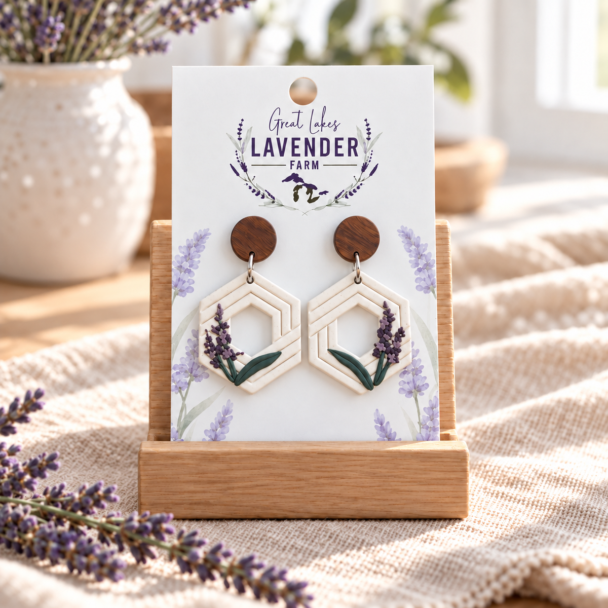 Lavender Earrings