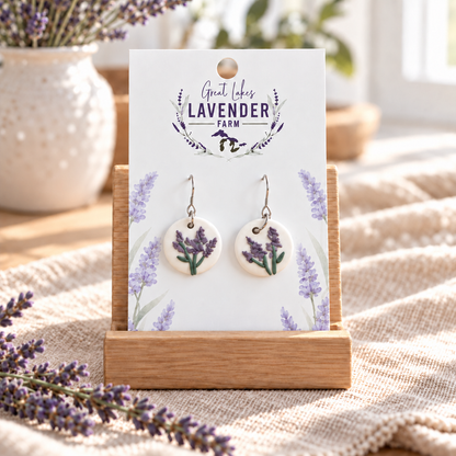 Lavender Earrings