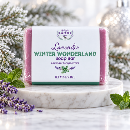 Lavender Winter Wonderland Bar Soap - 5 oz