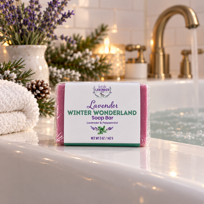 Lavender Winter Wonderland Bar Soap - 5 oz