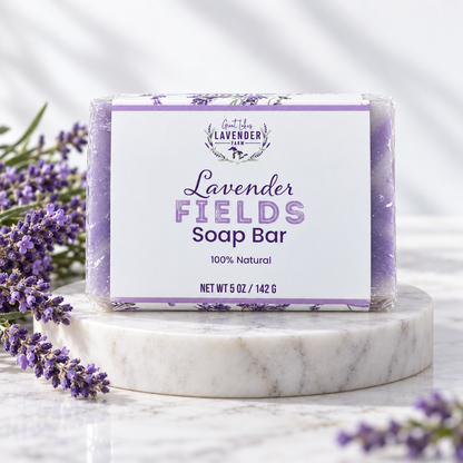 Lavender Fields Bar Soap - 5 oz