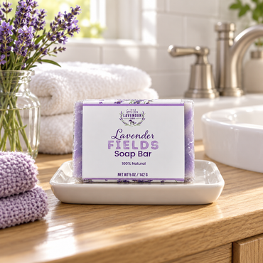 Lavender Fields Bar Soap - 5 oz