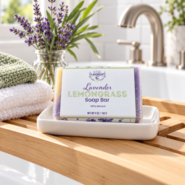Lavender Lemongrass Bar Soap - 5 oz