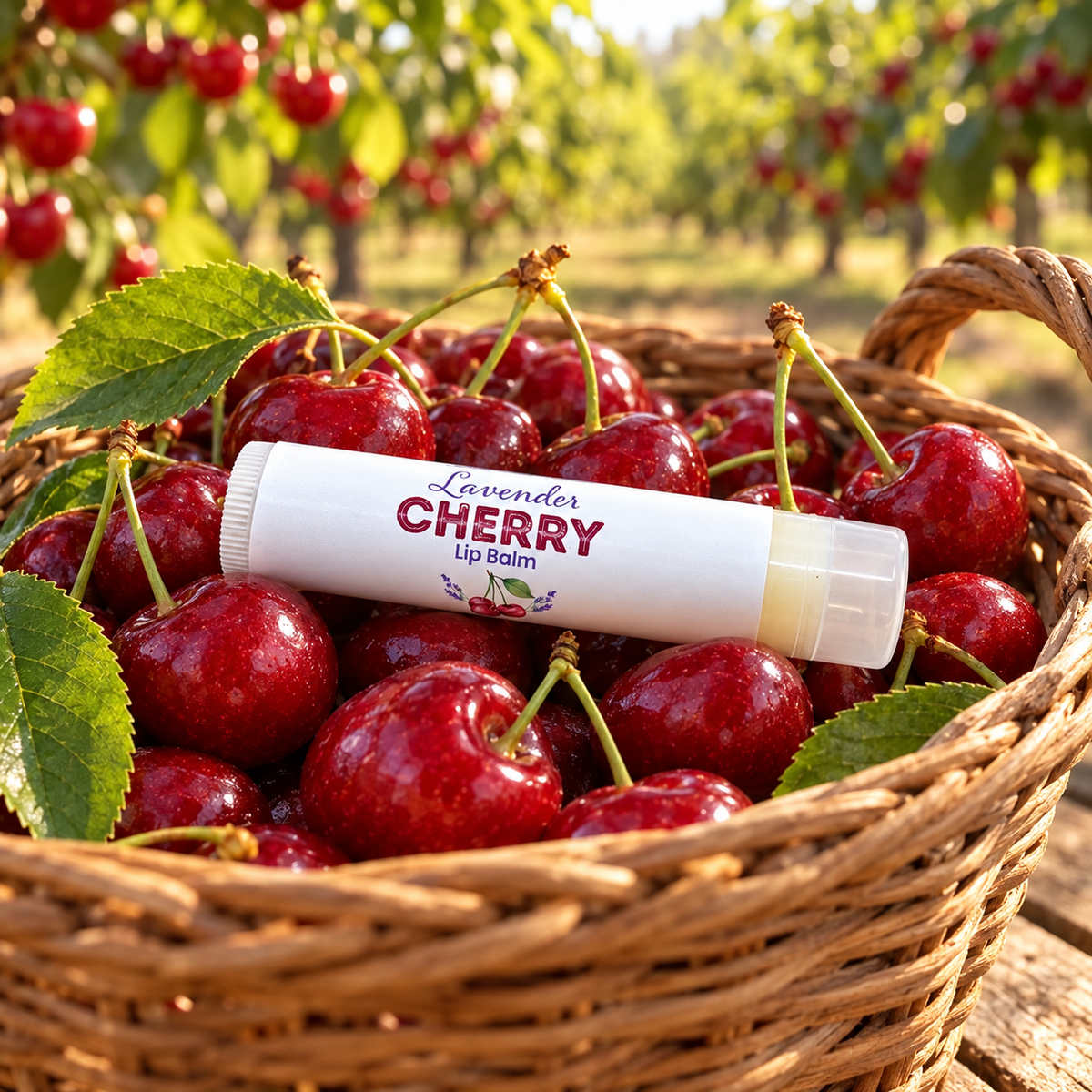 Lavender Cherry Lip Balm