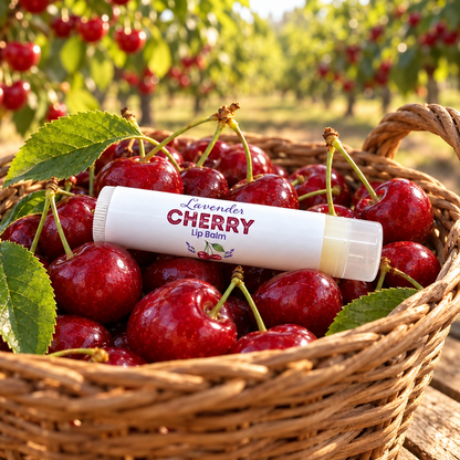 Lavender Cherry Lip Balm