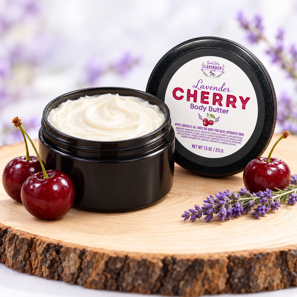 Lavender Cherry Body Butter