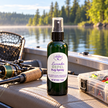 Lavender Repel Bug Spray – Travel & 4 oz