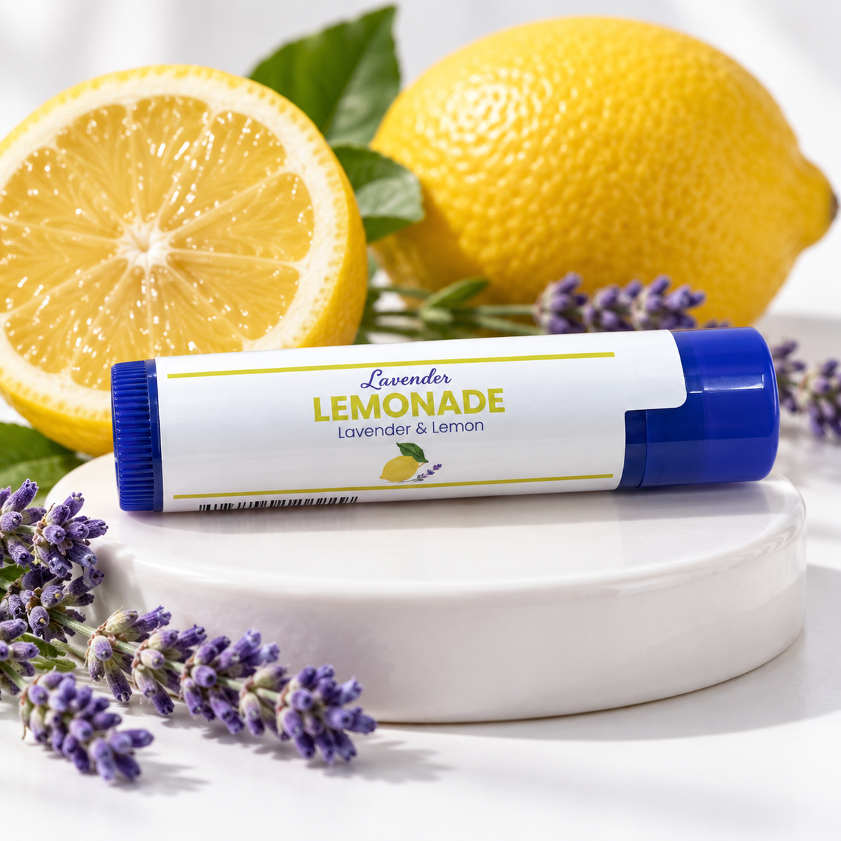 Lavender Lemonade Lip Balm - Lavender & Lemon Scent - Seasonal - Limited Time Only - Great Lakes Lavender Farm