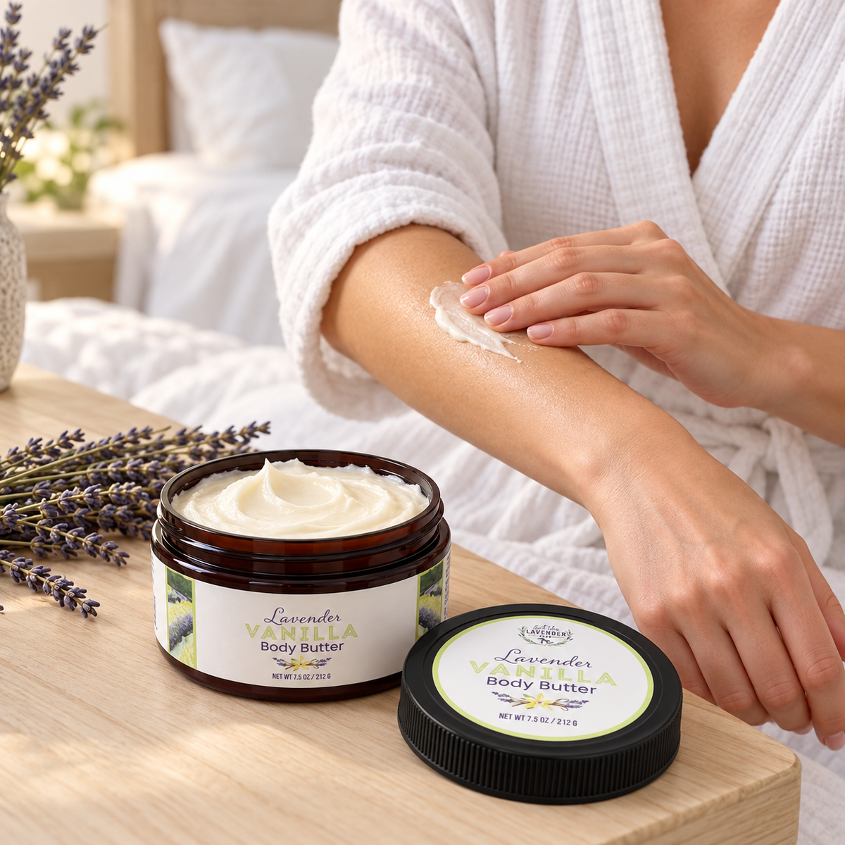 Lavender Vanilla Body Butter 7.5 oz
