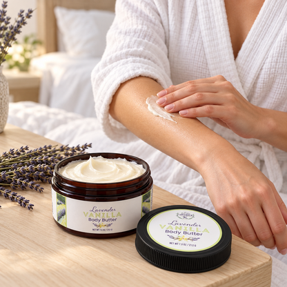 Lavender Vanilla Body Butter 7.5 oz