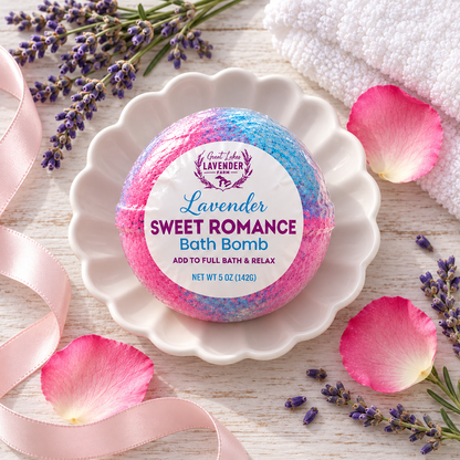 Lavender Sweet Romance Bath Bomb