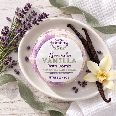 Lavender Vanilla Bath Bomb