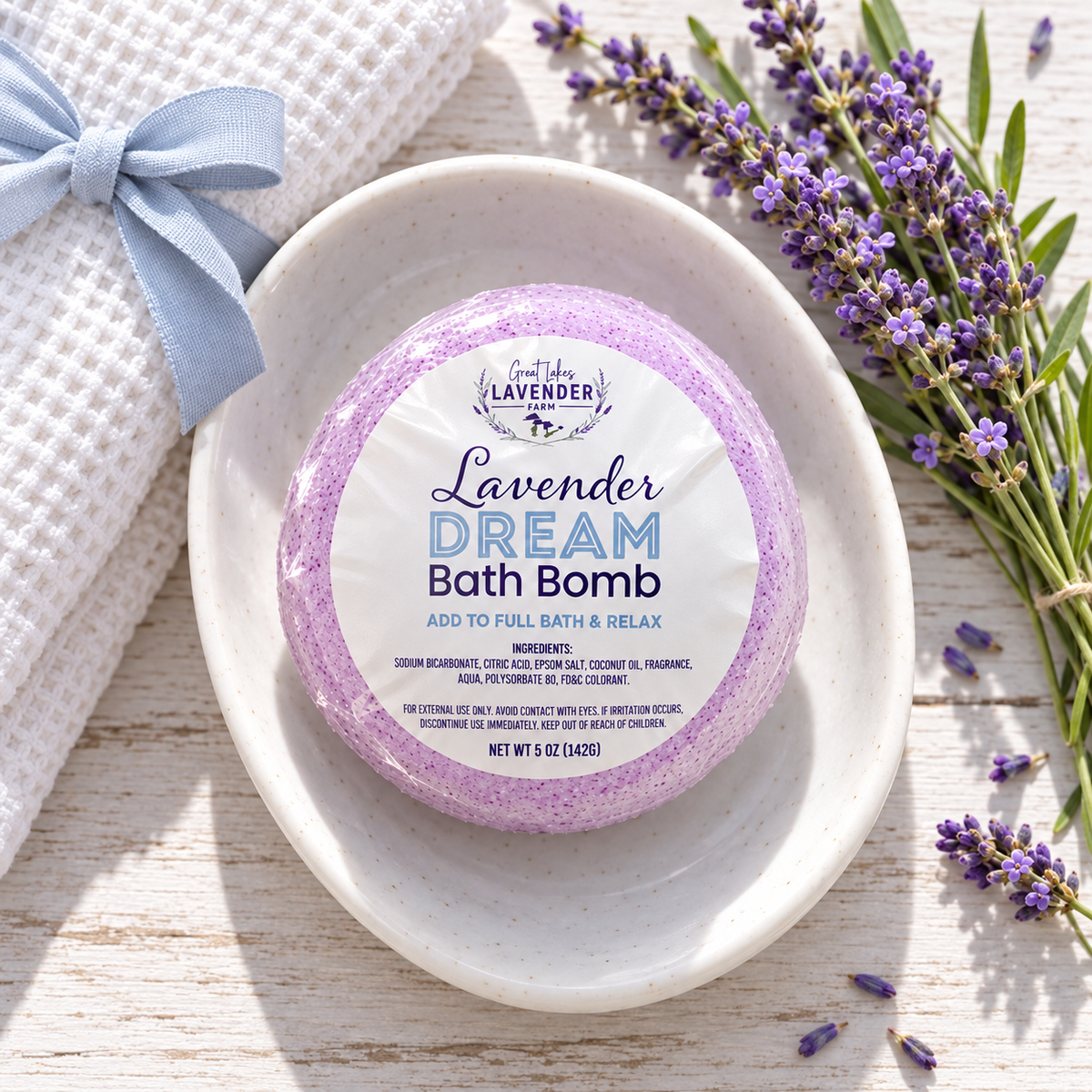 Lavender Dream Bath Bomb