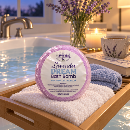 Lavender Dream Bath Bomb