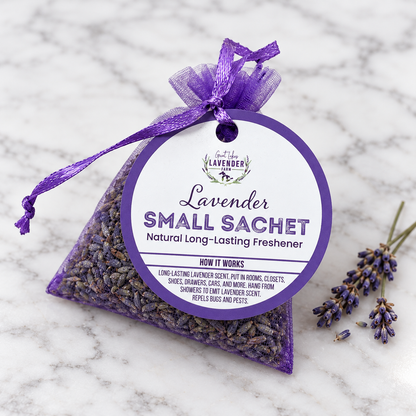 Great Lakes Lavender Farm Sachet Bag Filled with Lavender Buds - 11g