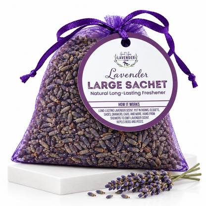 Great Lakes Lavender Farm Sachet Bag Filled with Lavender Buds - 11g