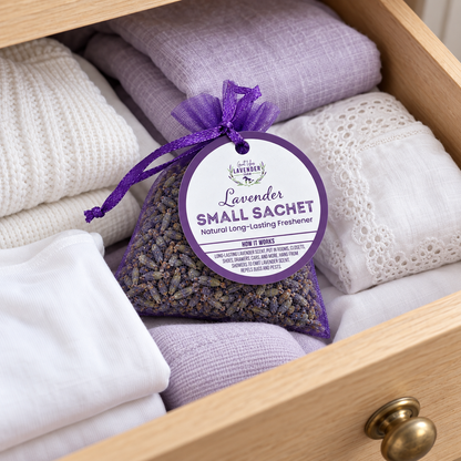Great Lakes Lavender Farm Sachet Bag Filled with Lavender Buds - 11g