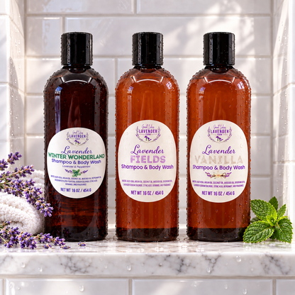 Lavender Shampoo & Body Wash – All Scents