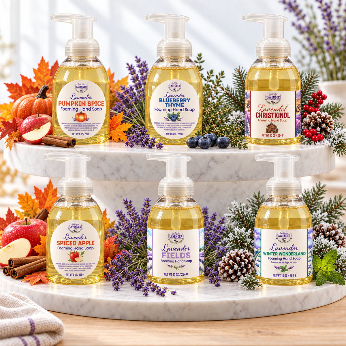 Lavender Foaming Hand Soap – All Scents
