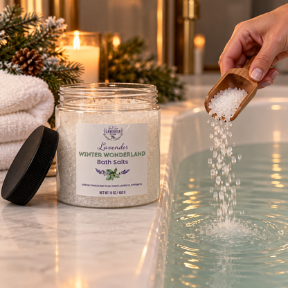 Lavender Winter Wonderland Bath Salts