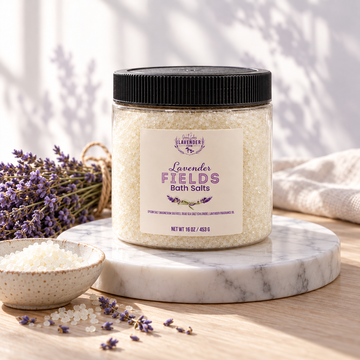 Lavender Fields Bath Salts