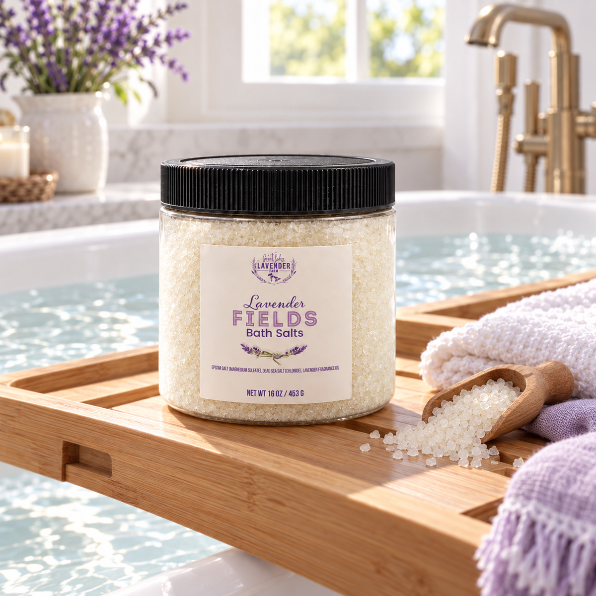 Lavender Fields Bath Salts