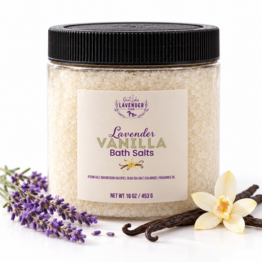Lavender Vanilla Bath Salts