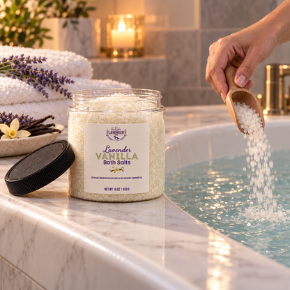 Lavender Vanilla Bath Salts