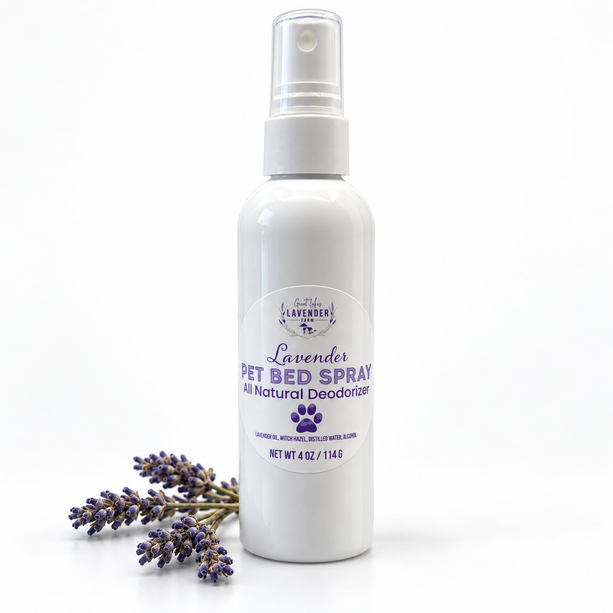 Lavender Pet Bed Spray - 4 oz