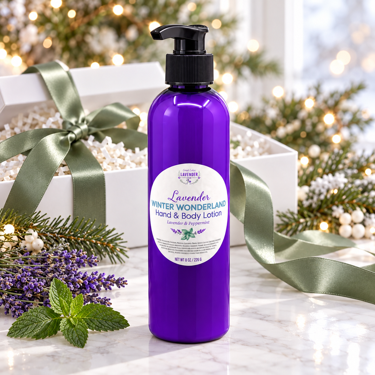 Lavender Winter Wonderland Hand & Body Lotion