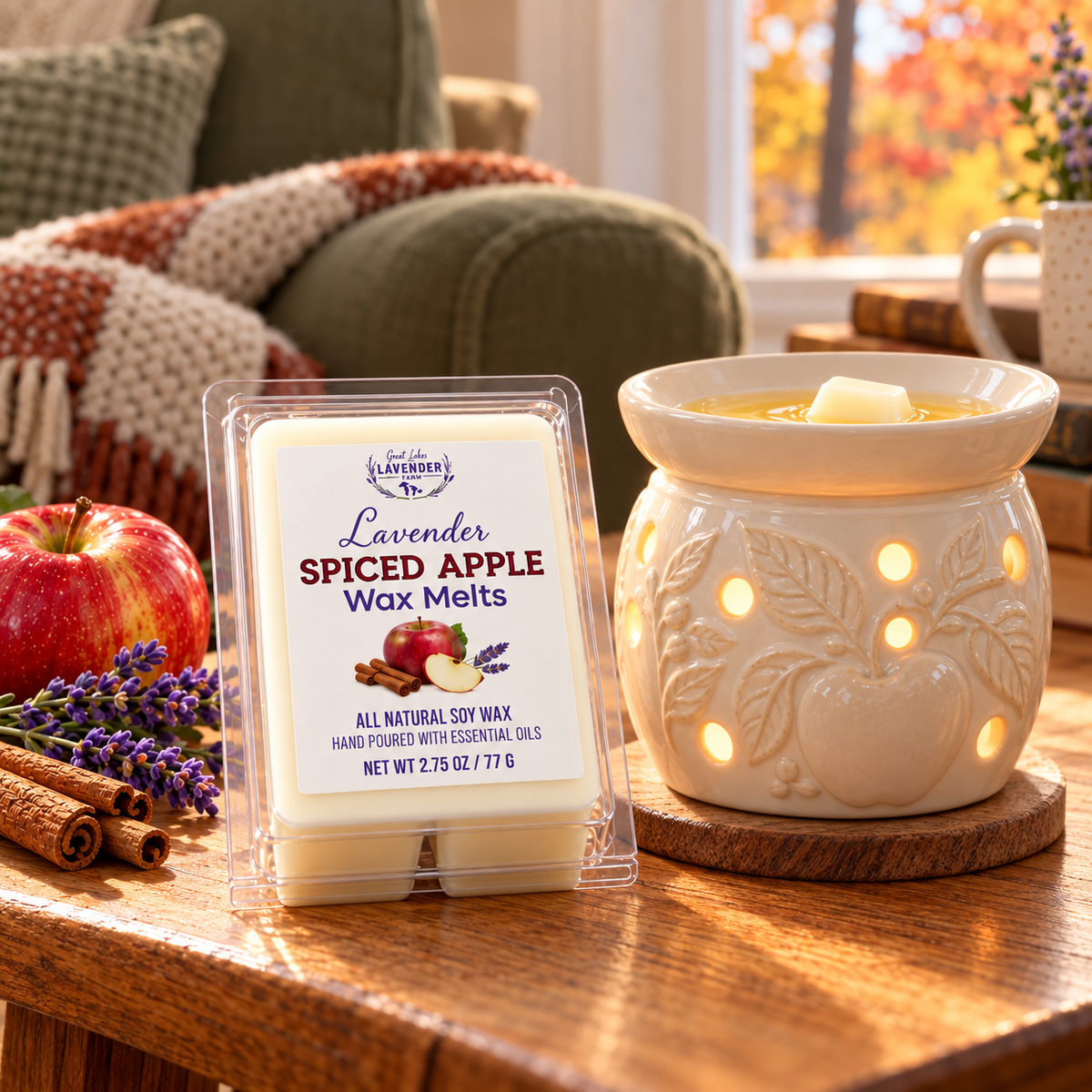 Lavender Spiced Apple Wax Melts