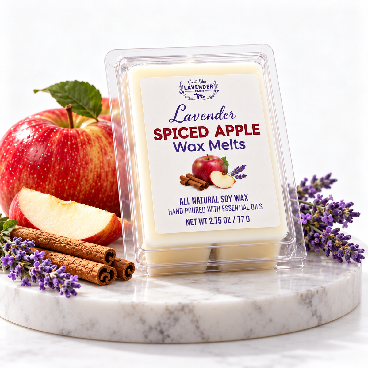 Lavender Spiced Apple Wax Melts