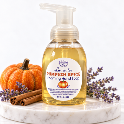 Lavender Pumpkin Spice Foaming Hand Soap