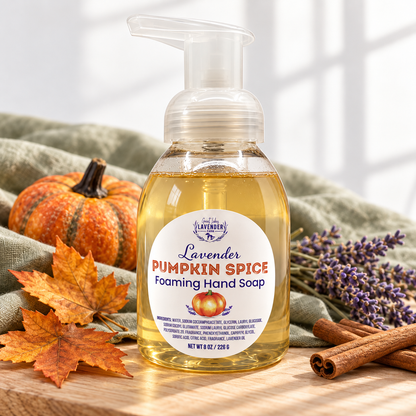 Lavender Pumpkin Spice Foaming Hand Soap