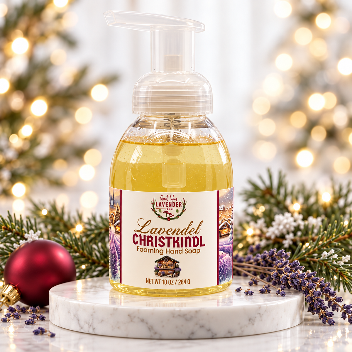 Lavender Christkindl Foaming Hand Soap