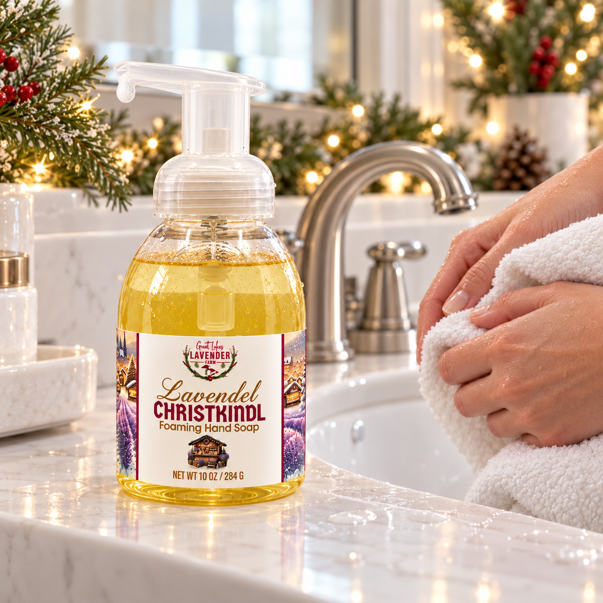Lavender Christkindl Foaming Hand Soap